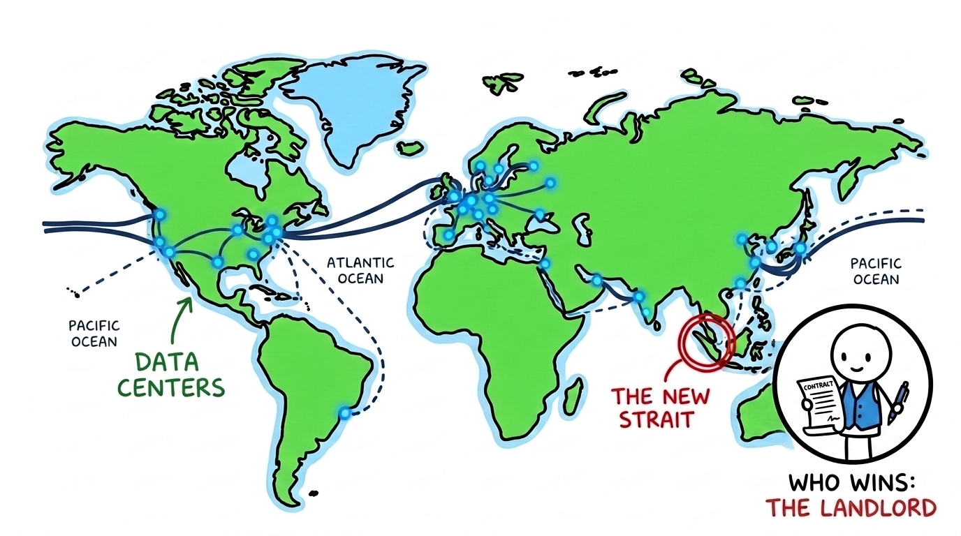 The fourth map. Drawn in watts, not code.