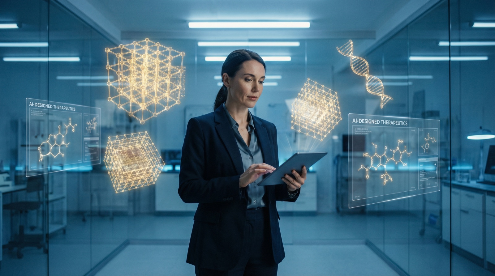 AI-designed molecular structures