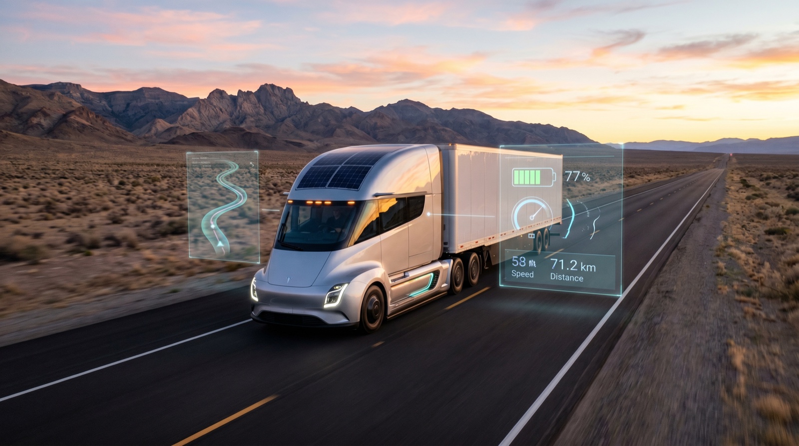 Autonomous logistics at dawn